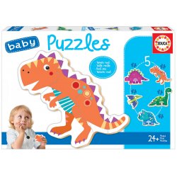 Educa - Baby Puzzles 5 pcs Dinosaurs (80-18873)