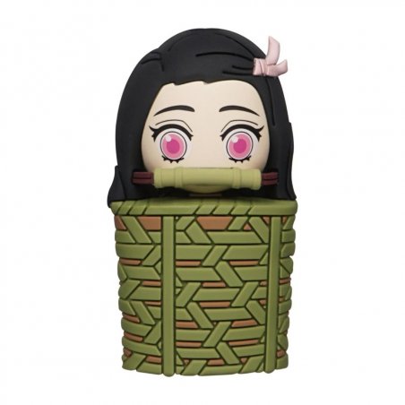 Demon Slayer : Kimetsu no Yaiba - Aimant de collection en mousse Nezuko Kamado dans un panier