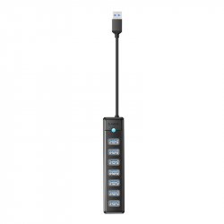 Orico Hub USB-A to 7xUSB-A 3.0 - black