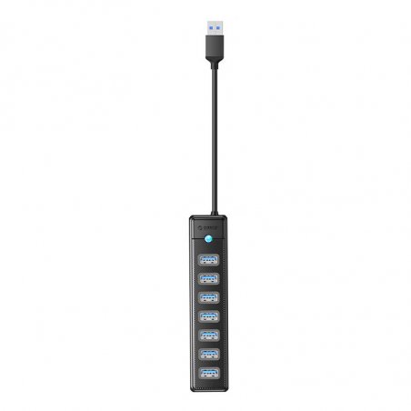 Orico Hub USB-A to 7xUSB-A 3.0 - black