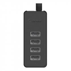 Orico Hub USB-A 4xUSB-A 2.0 - black