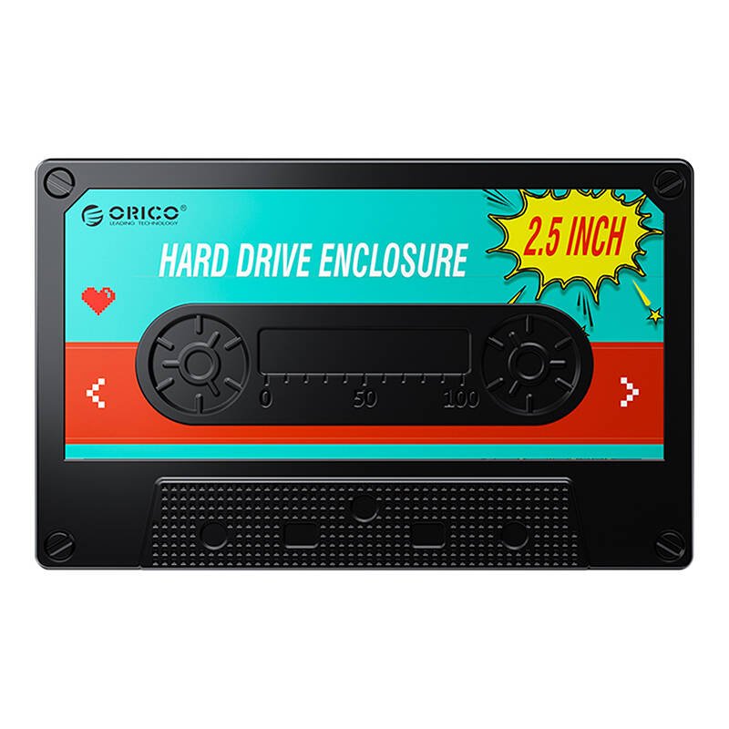 Orico 2.5"Enclosure 5Gbps 2580U3-V1-BK-EP-IP