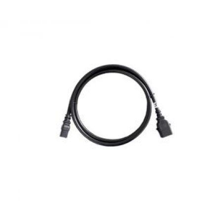 Set of 6 IEC C13/C14 SecureLock cable Black - 1.5m