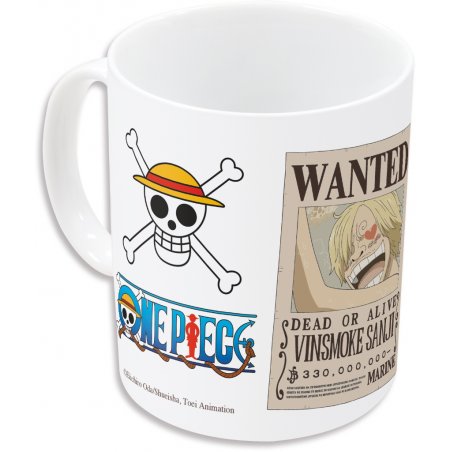 MUG CERAMIQUE ONE PIECE WANTED 325ML