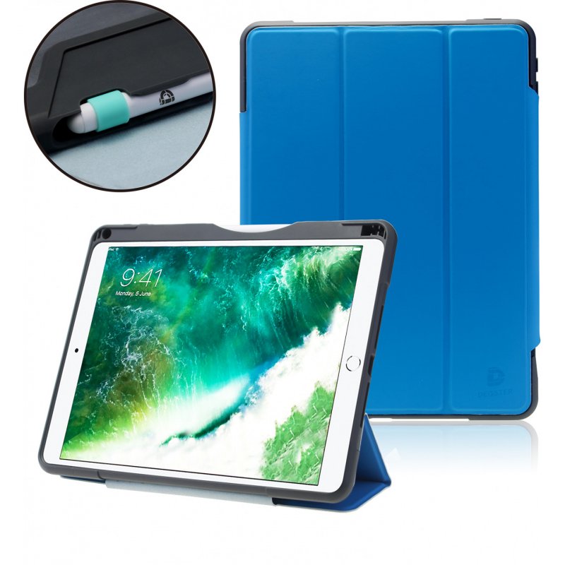 DEQSTER 40-737156 tablet case 25.9 cm (10.2") Flip case Blue