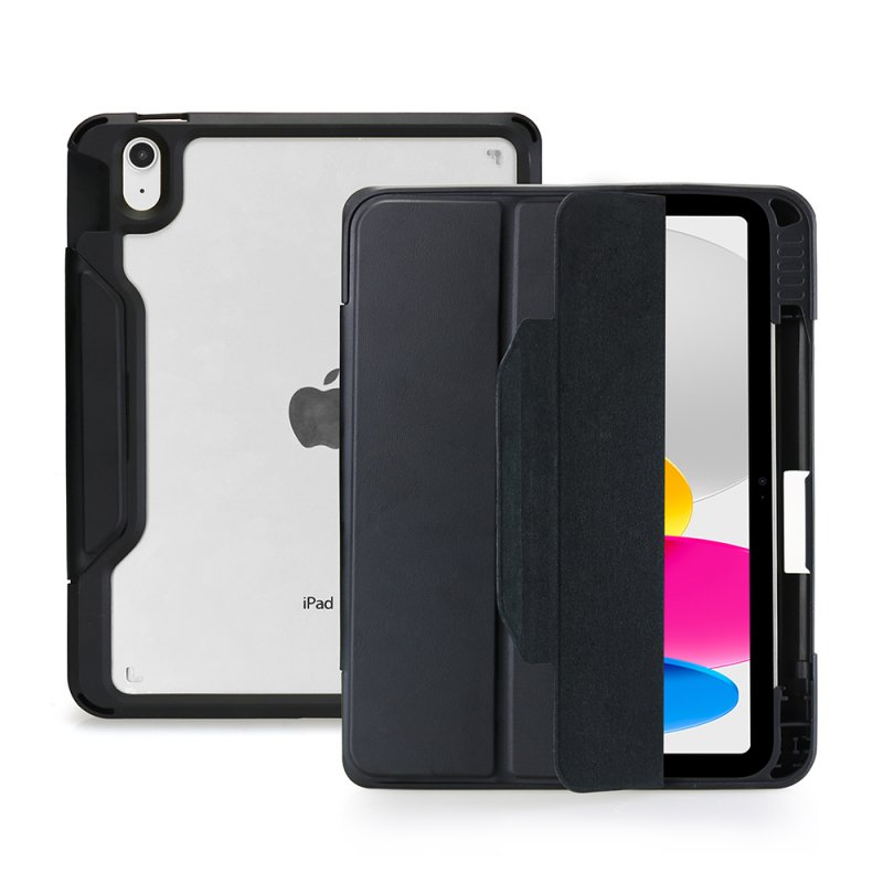 DEQSTER Rugged MAX Case für iPad 10.9" (10. Gen.), Schwarz