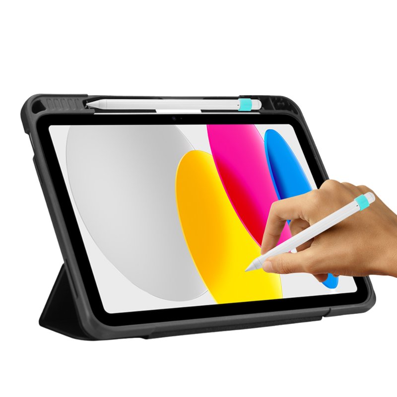 DEQSTER Rugged MAX Case für iPad 10.9" (10. Gen.), Schwarz