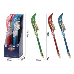 Sea&Sun - Machete w. Light & Sound 8pcs Display (6616A)