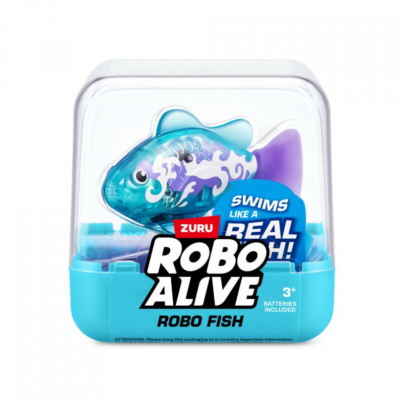 Robo Alive Robo Fish Series 3 Robotic Swimming Fish ZURU