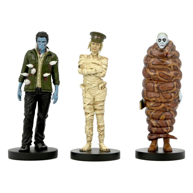 Beetlejuice Beetlejuice pack 3 figurines Immigration Hall 1 10 cm