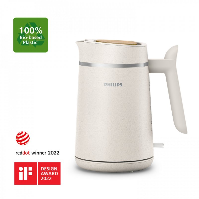 Philips Eco Conscious Edition HD9365/10 Bouilloire - Plastiques 100% biosourcés