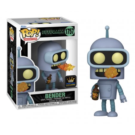 FUTURAMA - POP TV N° 1757 - Bender avec Chase (GW)