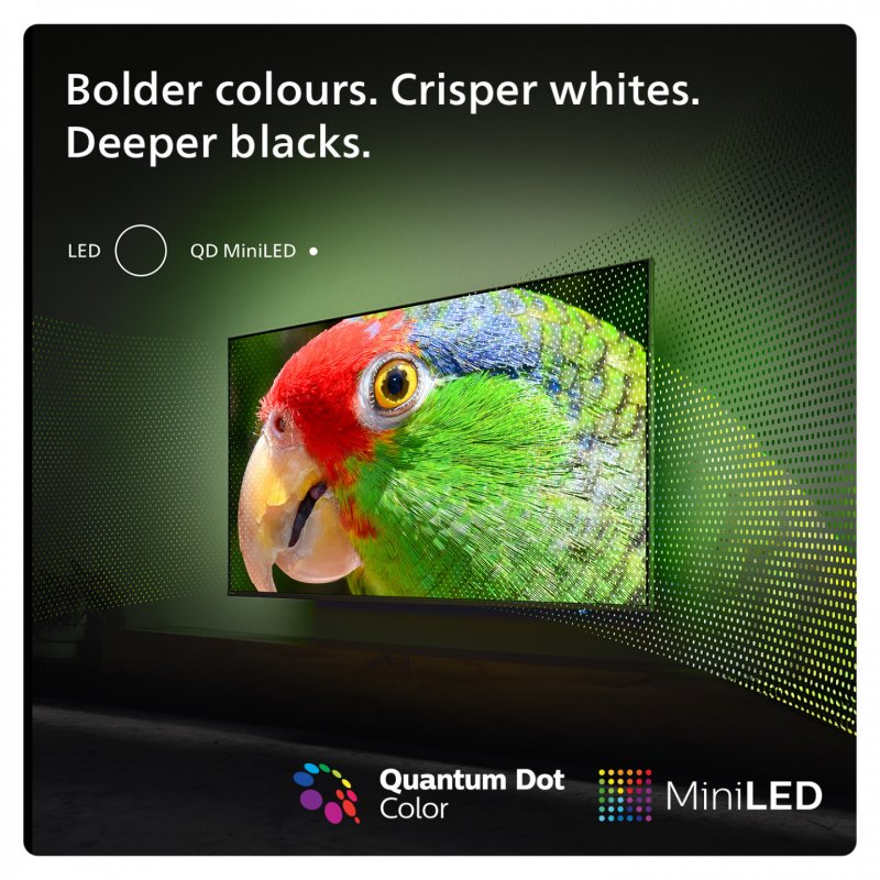 Philips 55PML9009/12 TV 139,7 cm (55") 4K Ultra HD Smart TV Wifi Noir 1000 cd/m²