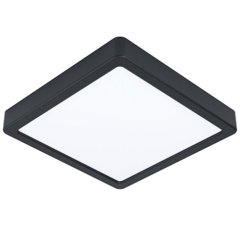 EGLO - Fueva-Z ceiling lamp black 21x21 - TW - Zigbee, Bluetooth