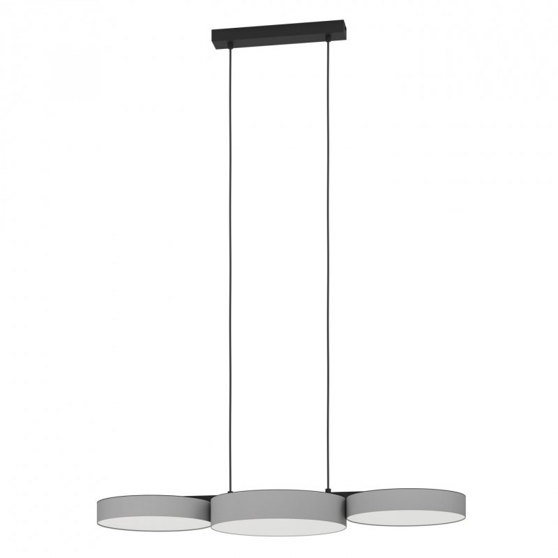 EGLO - Barbano-Z long table pendant gray L84.5 - RGB TW - Zigbee, Bluetooth