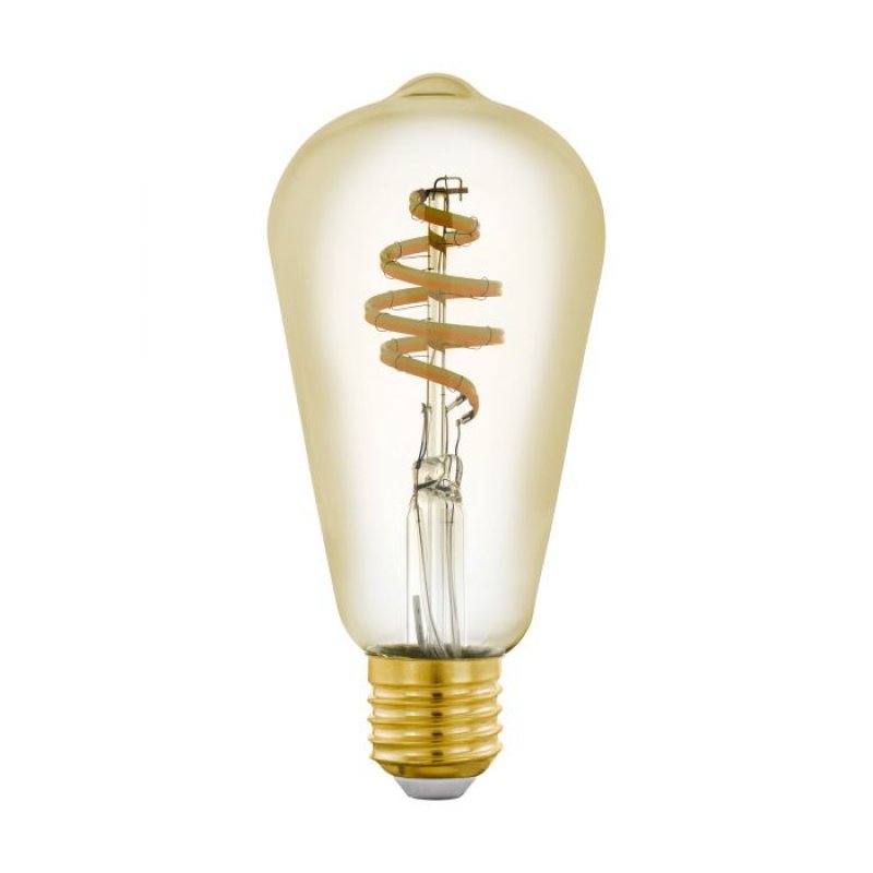 EGLO - E27 ST64 spiral, amber - TW - Zigbee, Bluetooth
