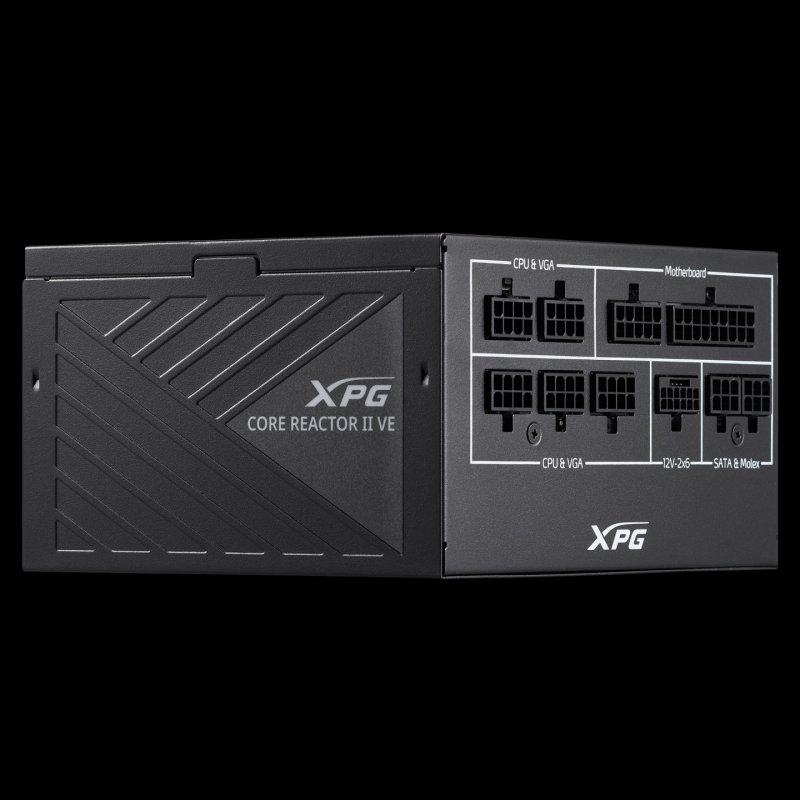 XPG COREREACTOR II VE 650W unité d'alimentation d'énergie 24-pin ATX ATX Noir