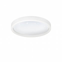 EGLO - Montemorelos-Z loft lamp white w/crystal effect Ø42 - RGB TW - Zigbee, Bluetooth