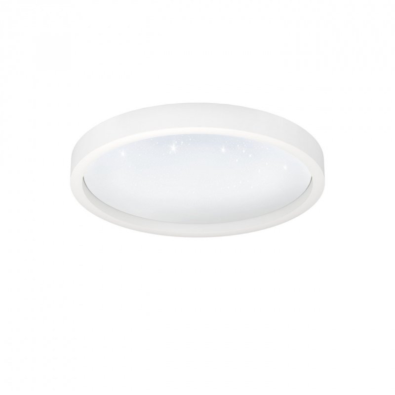 EGLO - Montemorelos-Z loft lamp white w/crystal effect Ø42 - RGB TW - Zigbee, Bluetooth