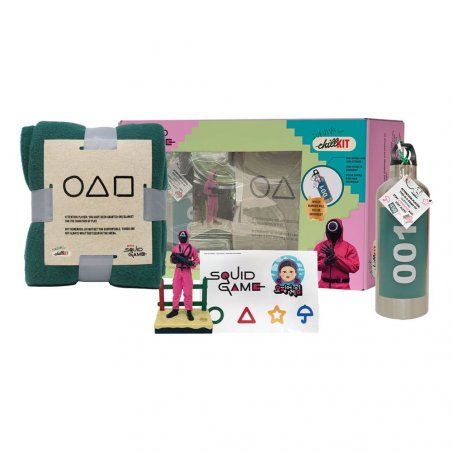 STOCKJBE2 - Squid Game coffret cadeau Netflix & Chill