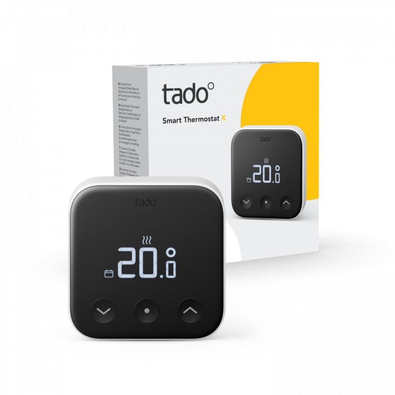 tado° VX-ST02-TC-ML-00 thermostat Noir, Blanc