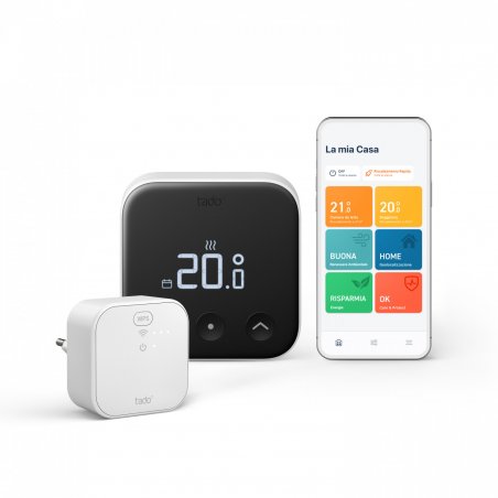 tado° VX-ST02-IB02-TC-ML-00 thermostat Noir, Blanc