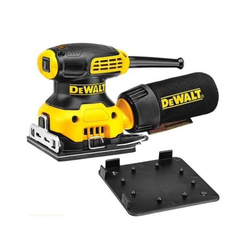 DeWALT DWE6411 portable sander Orbital sander 14000 OPM Black Yellow
