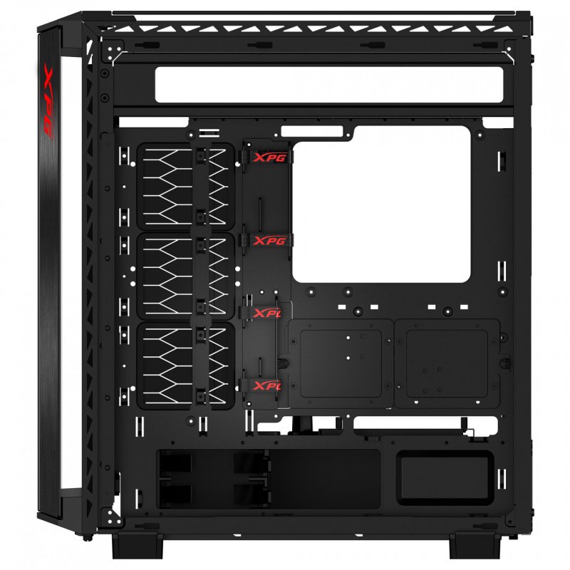 CAJA GAMING XPG BATTLECRUISER II E-ATX 1XUSB-C 2XUSB SIN FUENTE NEGRO