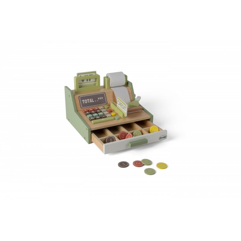Dantoy - Wooden Cash register set (4770)