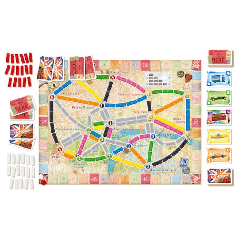 Asmodee Ticket to Ride: London Jeu de société Famille