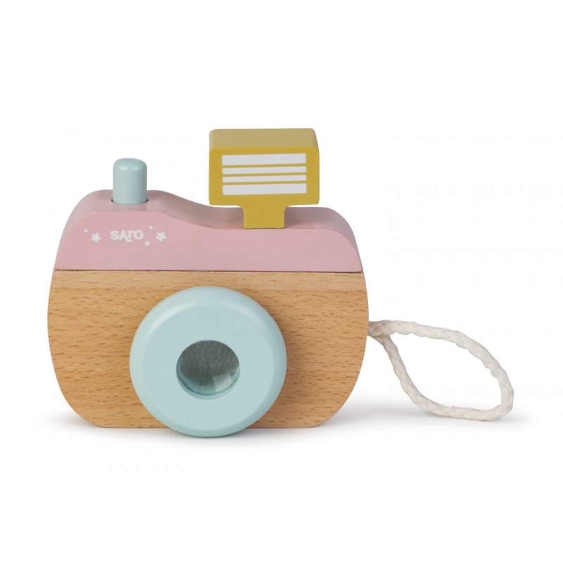 SARO - Wood Camera - Pink (SAO33432)
