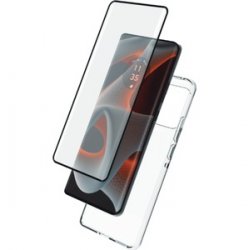 STARTER PACK COQUE SOUPLE VERRE TREMPE 3D MOTOROLA EDGE 50 PRO