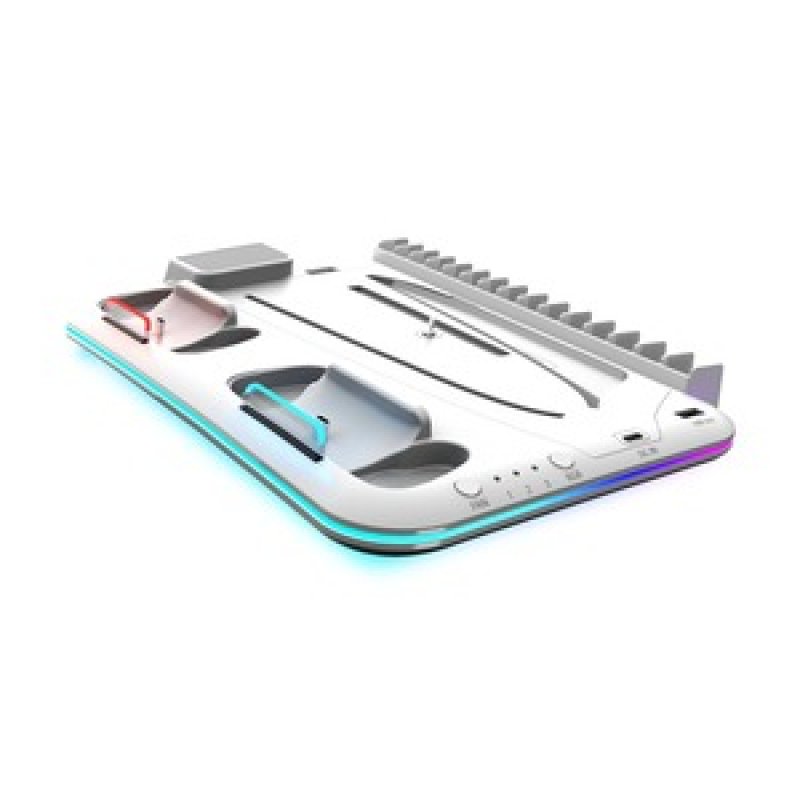 BASE DE CHARGE MULTIFONCTION CYBER A01 RGB POUR PS5/PS5 SLIM