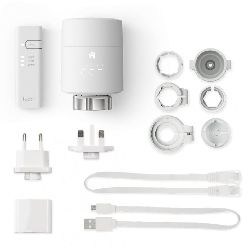 Tado - Smart Radiator Thermostat Starter Kit V3 incl. 1 SRT