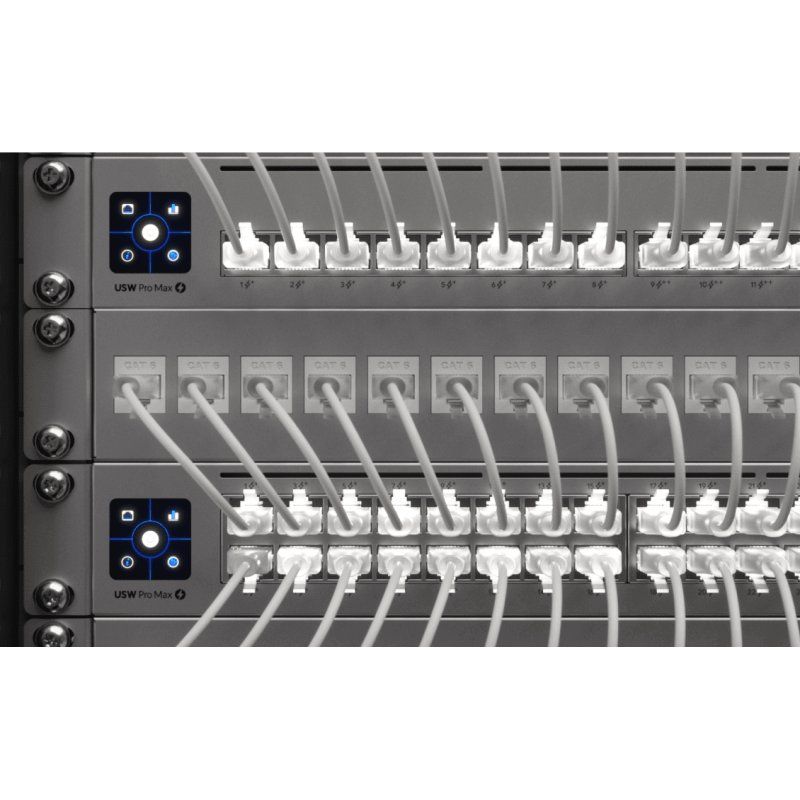 STOCK10 - Ubiquiti UACC-Cable-Patch-EL-3M-W câble de réseau Translucide, Blanc Cat6