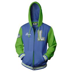 OVERWATCH - Varsity LUCIO Zip-up Hoodies (S)