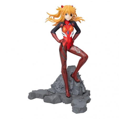 Evangelion: 3.0 1.0 Thrice Upon a Time statuette Luminasta PVC Asuka Shikinami Langley Vignetteum 30th Anniversary Ver.