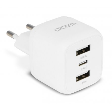 DICOTA D32069 mobile device charger Laptop, Smartphone White AC Fast charging Indoor