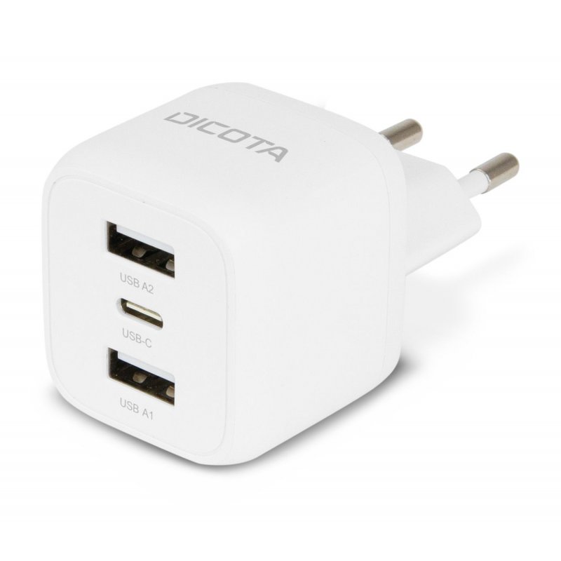 DICOTA D32069 mobile device charger Laptop, Smartphone White AC Fast charging Indoor