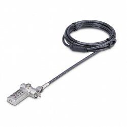 StarTech.com Universal Laptop Cable Lock 6.6ft (2m), Serialized Security Cable for Notebook, Compatible w/Noble