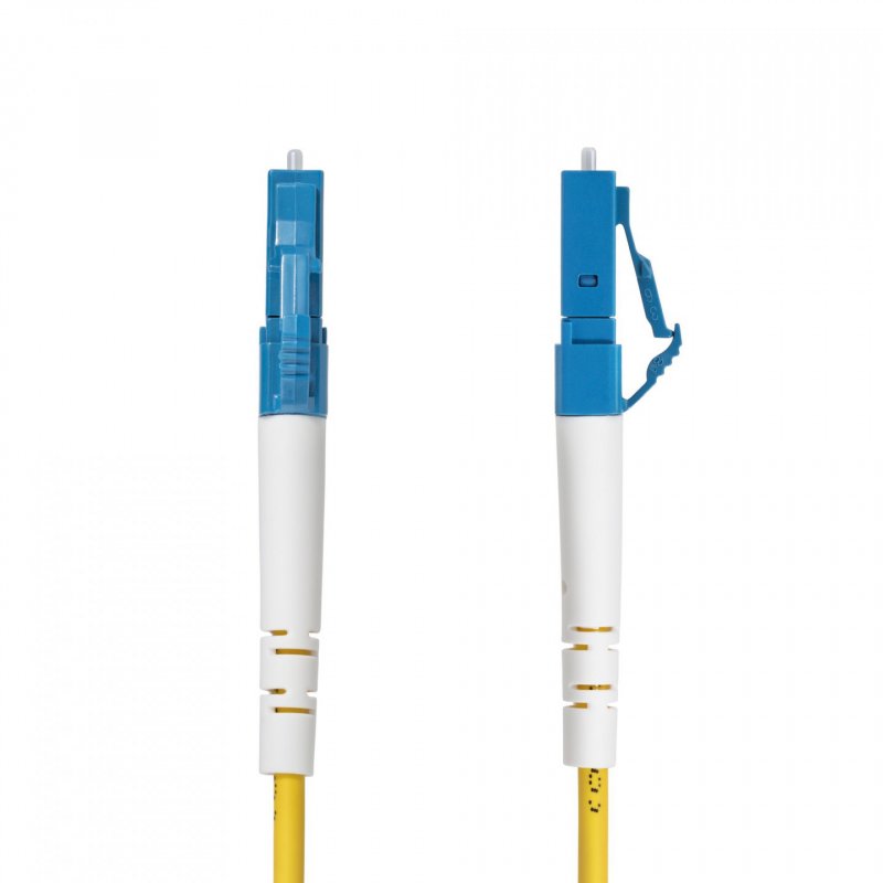 StarTech.com 5m (16.4ft) LC to SC (UPC) OS2 Single Mode Simplex Fiber Optic Cable, 9/125µm, 40G/100G, Bend