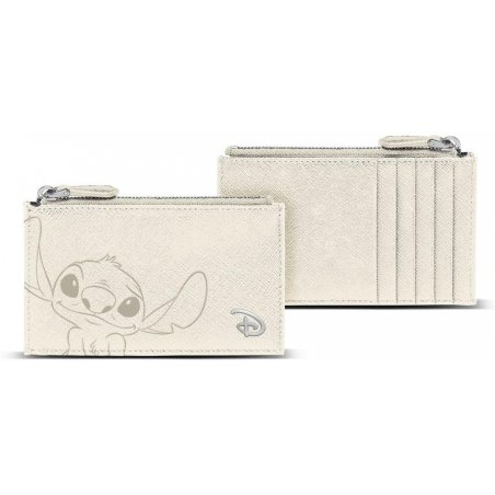 STITCH - White - Porte-Monnaie Porte-Cartes