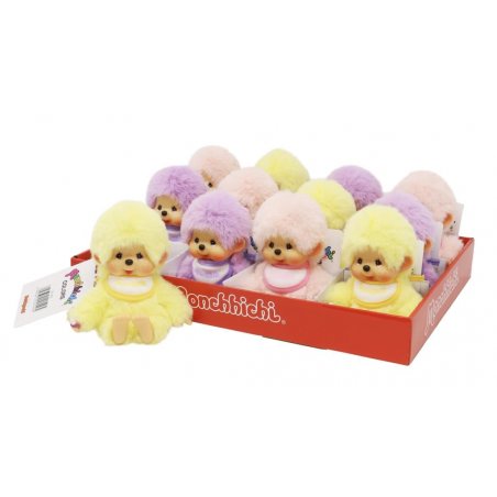 MONCHHICHI - Micro Pastel 14 cm - Assortiment 12 pcs