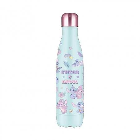 STITCH & ANGEL - Thirsty For More -Bouteille en Acier Inoxydable 700ml