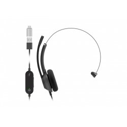 HEADSET 321 WIRED SINGLE ON-EAR CARBON BLACK USB-C