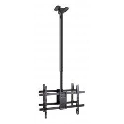 TooQ Ceiling Mount for 2 Screens 43‘-86’, Black