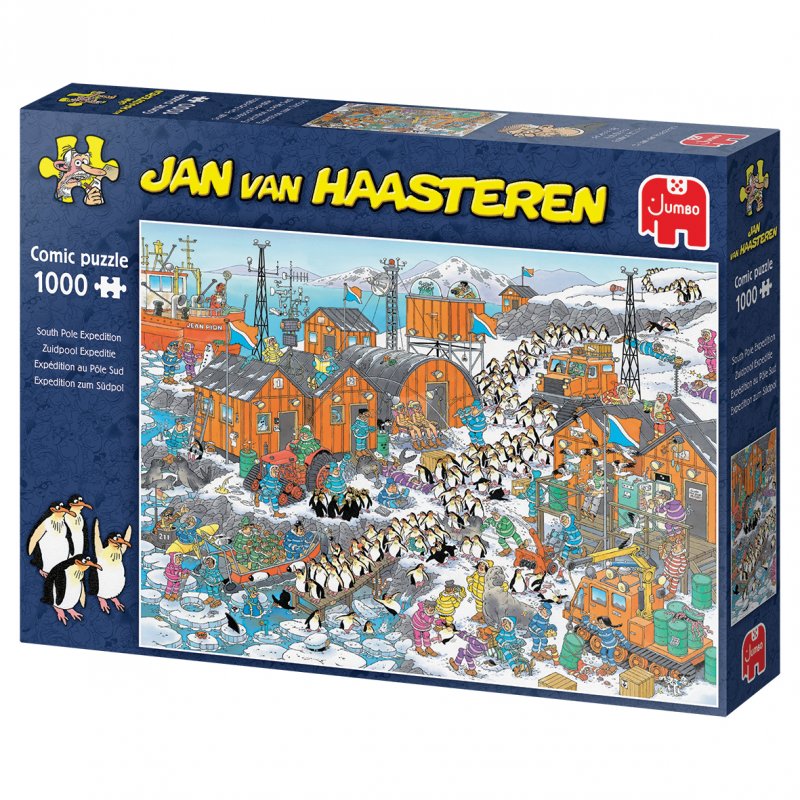 Jan van Haasteren - Expédition Au Pôle Sud (1000 Pièces)