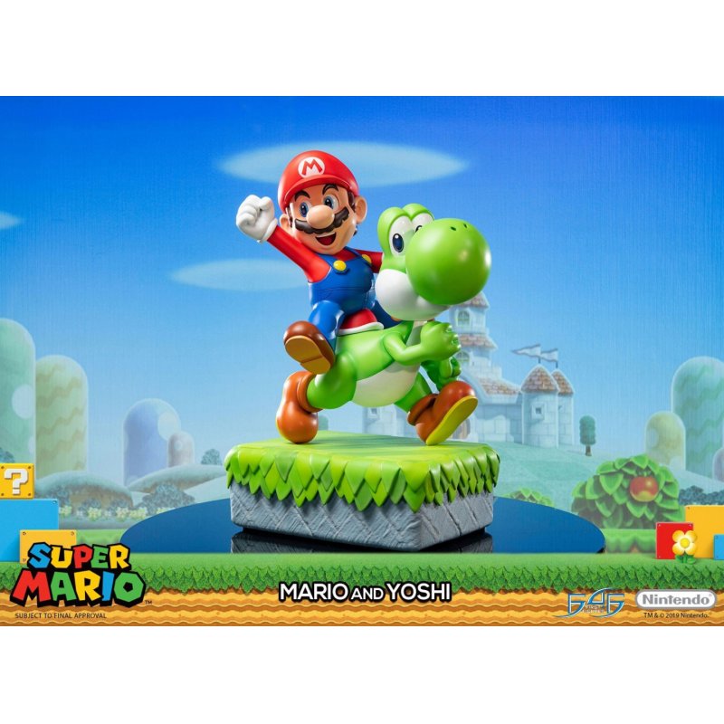 NINTENDO FIGURINE MARIO ET YOSHI 48CM