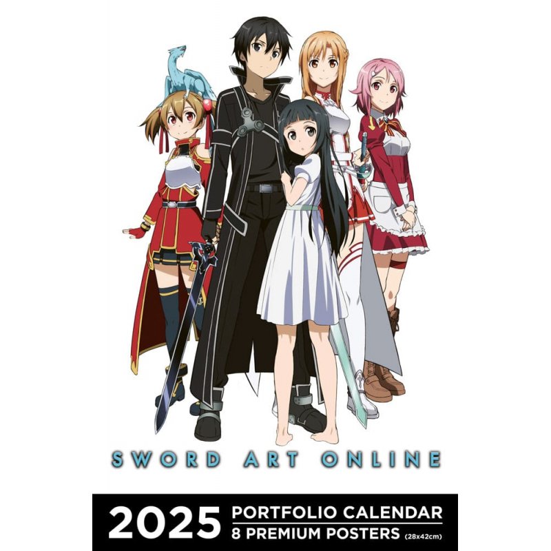 Sword Art Online Portfolio calendrier 2025 *ANGLAIS*