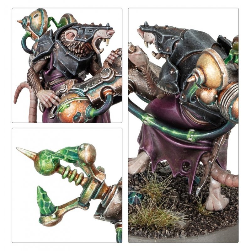 Warhammer AoS - Skaven Galvaniseur Technomage